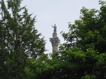 Monument to General Sir Isaac Brock, on top of the Niagara Escarpment.